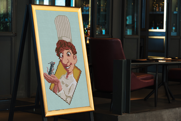 image pixel art ratatouille